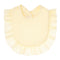 Ruffled Cotton Gauze Lace Bib Saliva Pocket