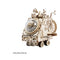 Robot Rabbit DIY Creative Gift 3D Wooden