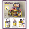 Handheld Bucket Scene Themed Toy Set