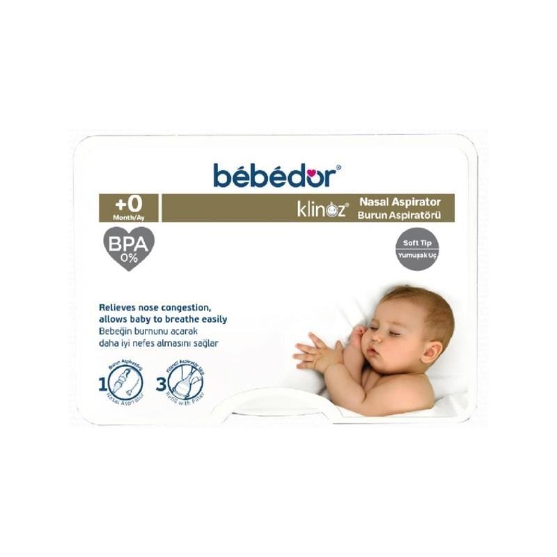 Bebedor Baby Nasal Aspirator - Safe, Hygienic, and Easy-to-Use Nasal Suction Device for Infants