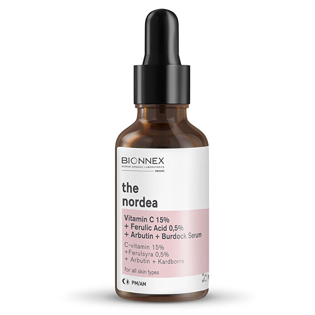 Bionnex Nordea Vitamin C Serum 30ml - Anti-Aging, Hyperpigmentation Treatment & Antioxidant Skincare