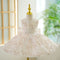 Champagne-colored High-end Piano-style Tutu Performance Outfit