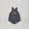 Baby Boys And Girls Mushroom Embroidered Romper Embroidered Hat