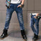 Boys Jeans Autumn And Winter New One-piece Velvet