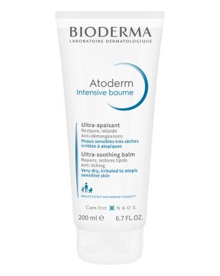 Bioderma Atoderm Intensive Moisturizing Body Balm for Dry & Sensitive Skin - Hypoallergenic & Paraben-Free