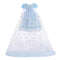 Girls' Princess Long Short-sleeved Dress