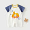 Pure Cotton Baby Short-Sleeve Onesie Seamless Romper Lightweight Air-Conditioning Bodysuit T-Shirt