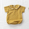 Ultra-thin Cool Lapel Baby College Style Jumpsuit