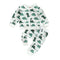 Casual Printed Long-sleeved Sweater Trousers Suit