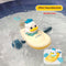 Baby Yellow Duck Playing In The Water Toy Kayaking