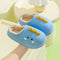 Children's Winter Fleece Lined Thermal Soft Bottom Waterproof Non Slip Outdoor Cotton Slippers