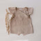 Cotton And Linen Romper Boys Short One-piece Short-sleeved Japanese Kimono