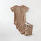 New Fashion Summer Round Neck Short Sleeves Blouse And Pants