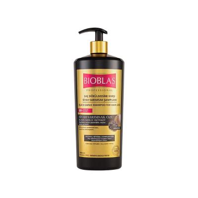 Bioblas Professional Black Garlic Shampoo 1000ml:  Strengthens, Repairs & Reduces Hair Loss for Noticeably Healthier Hair