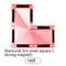 Color Window Asterism Magnetic Building Blocks Assembly