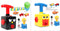 Power Balloon Launch Tower Toy Puzzle  Education Inertia Air Power Balloon Car Science Experimen Toy For Children Gift