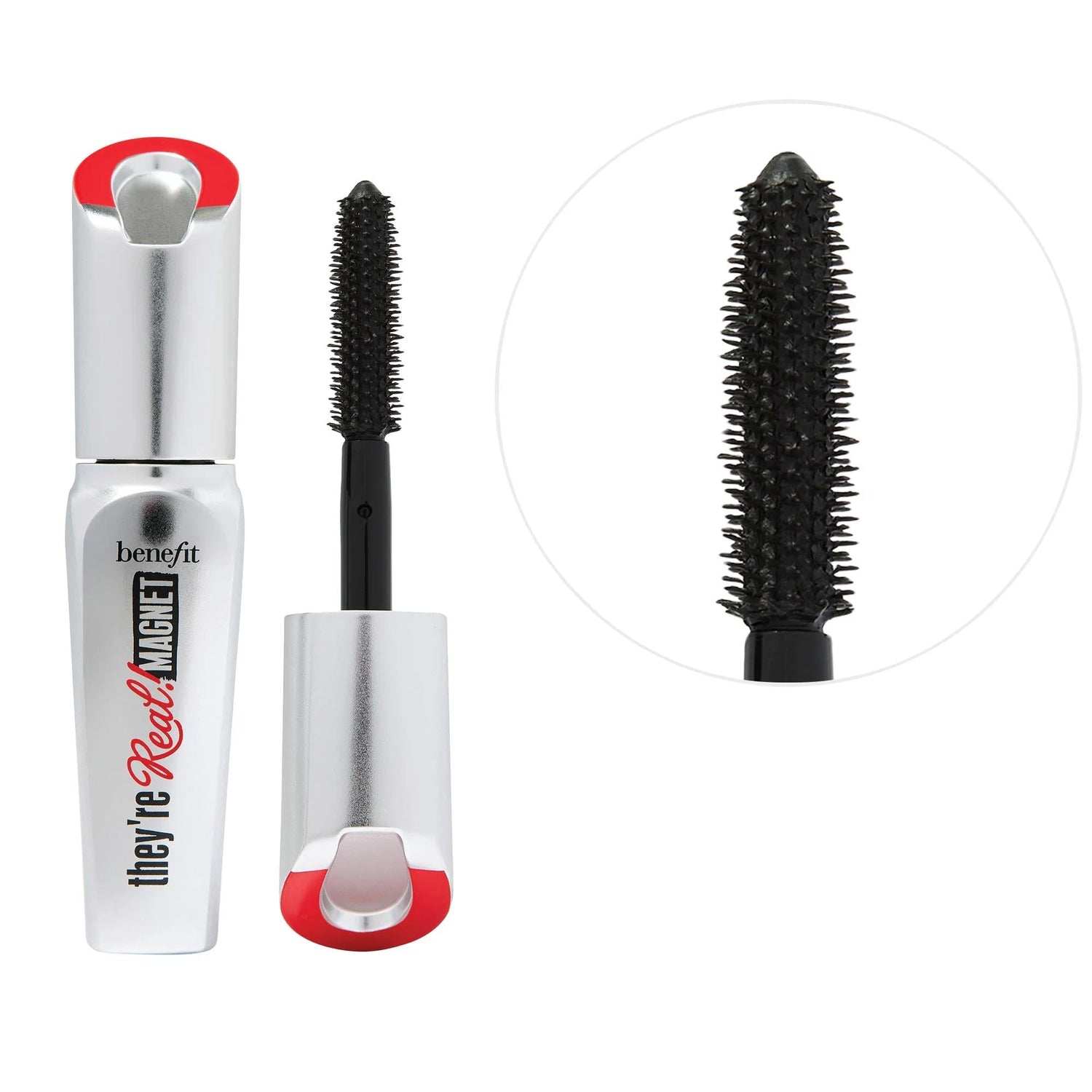 Benefit Cosmetics They're Real. Magnet Extreme Lengthening Mascara: Long-Lasting, Lifting, & Paraben-Free for Visibly Longer Lashes