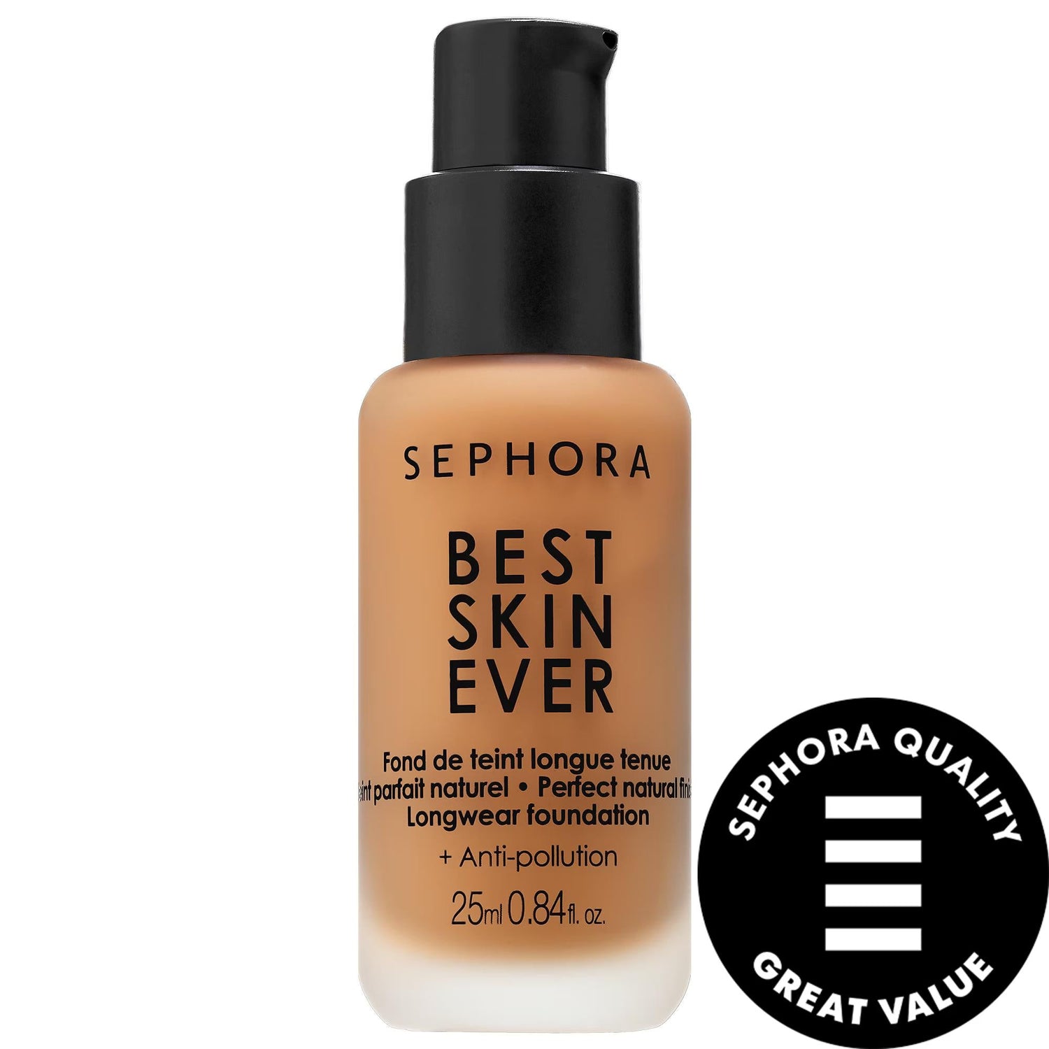 Best Skin Ever Liquid Foundation - Natural Finish, Long-Lasting Hydration & Anti-Pollution Protection