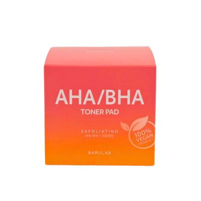 Barulab The Clean Vegan Toner Pad AHA/BHA - Natural Skincare for All Skin Types