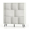 7/8/10-Cube Bookcase with 5 Tapered Metal Legs