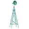8 Feet Windmill Metal Ornamental Wind Wheel Weather Resistant