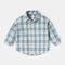 Fashion Men's Spring And Autumn Lattice Shirt