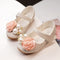 Girls Pearl Bow Show Princess Shoes