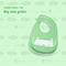 Baby Waterproof And Stain-resistant Food-grade Silicone Bib