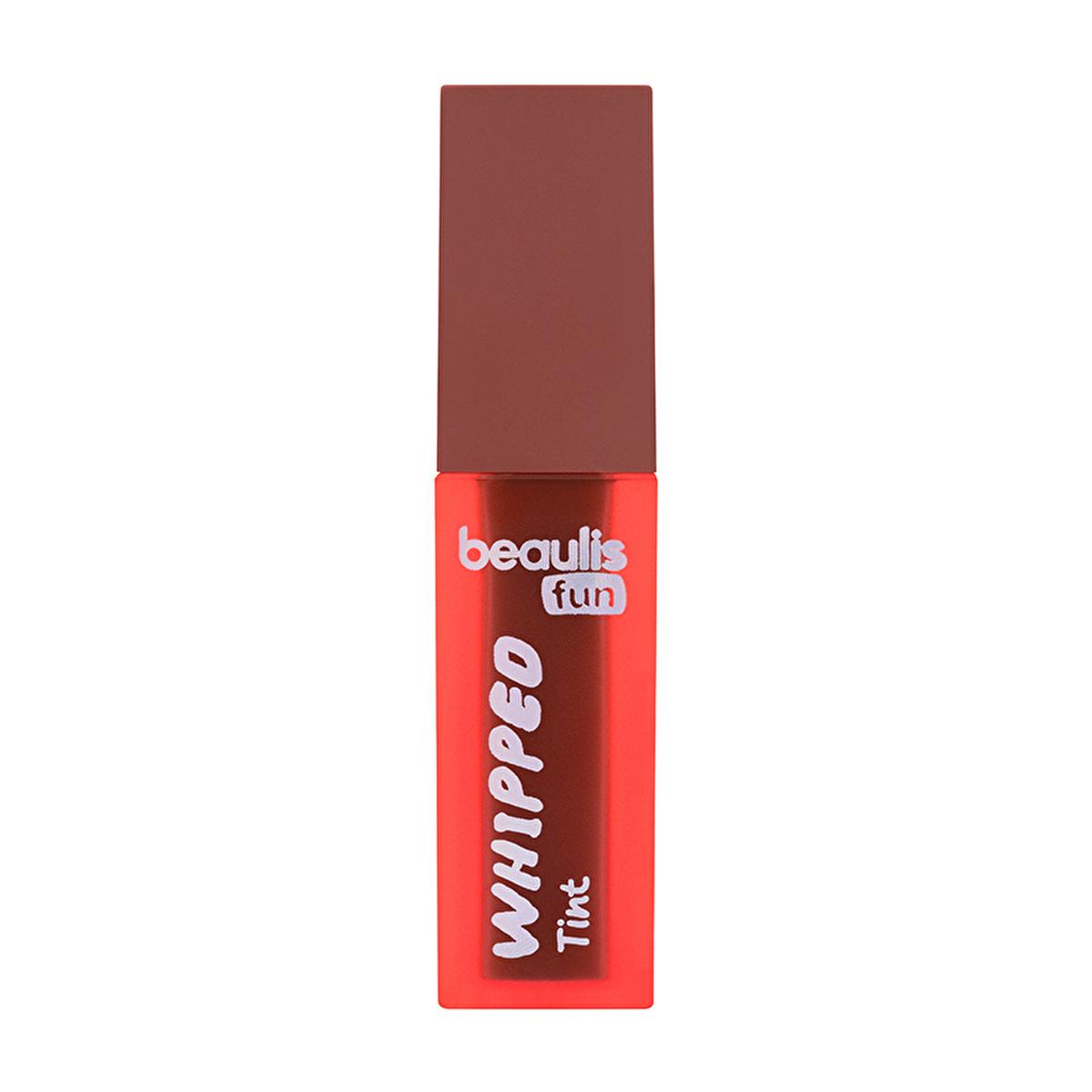 Beaulis Chocolate Mousse Whipped Lip Tint: Lightweight, Intense Color, Natural Blurred Matte Finish