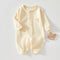 Pure Cotton Boneless Long-sleeve Baby Onesie