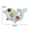 Kids Bedroom Busy Board Educational Wooden Toy