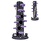 90.5 Inch Tall Multifunctional Cat Tree with Private Condos for Indoor Cats-Brown