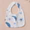 Babys Pure Cotton U-shaped Bib Waterproof Baby Bib