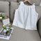 Stylish And Chic Doll-style Vest Shirt