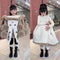 Fleece-lined Padded Faux Fur Coat For Little Girls