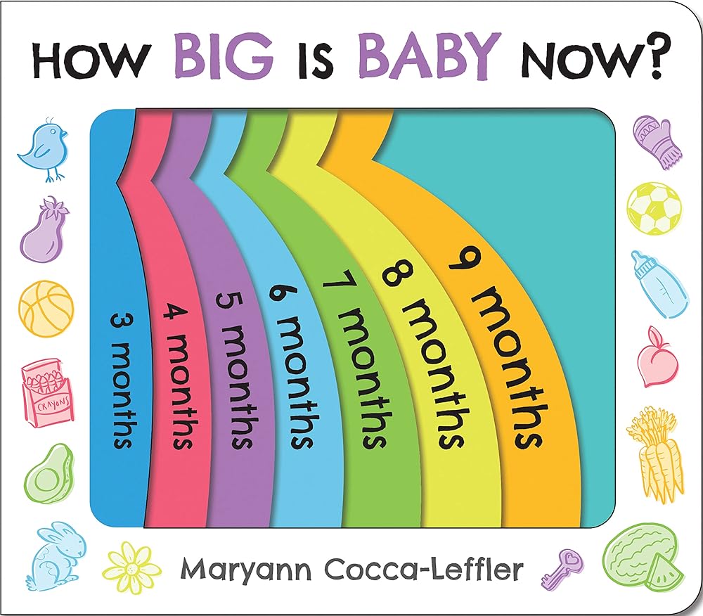 How Big Is Baby Now?: A New Baby Gift Book for Big Brothers and Big Sisters (Baby Shower Gift)