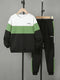 Design Sense Multicolor Hoodie Pants Two-piece Set