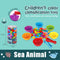 Baby Children's Rainbow Counting Early Education Cognitive Toys Math Toddler Game Set
