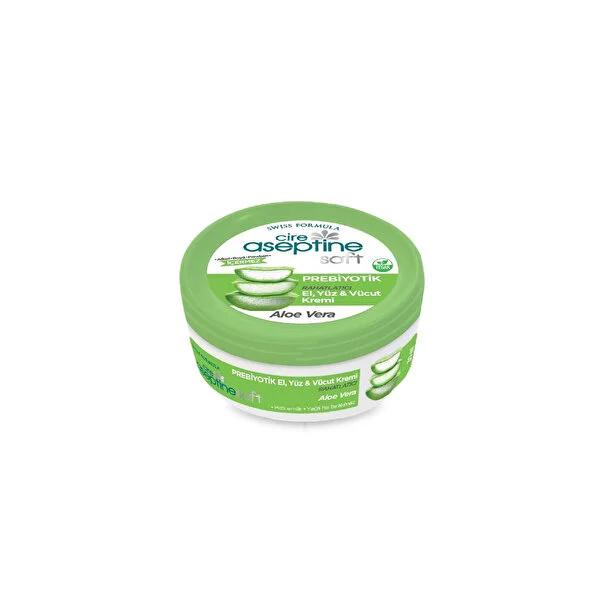 Cire Aseptine Soft Prebiyotik Moisturizing Cream - Intense Hydration for Hands, Face & Body with Aloe Vera