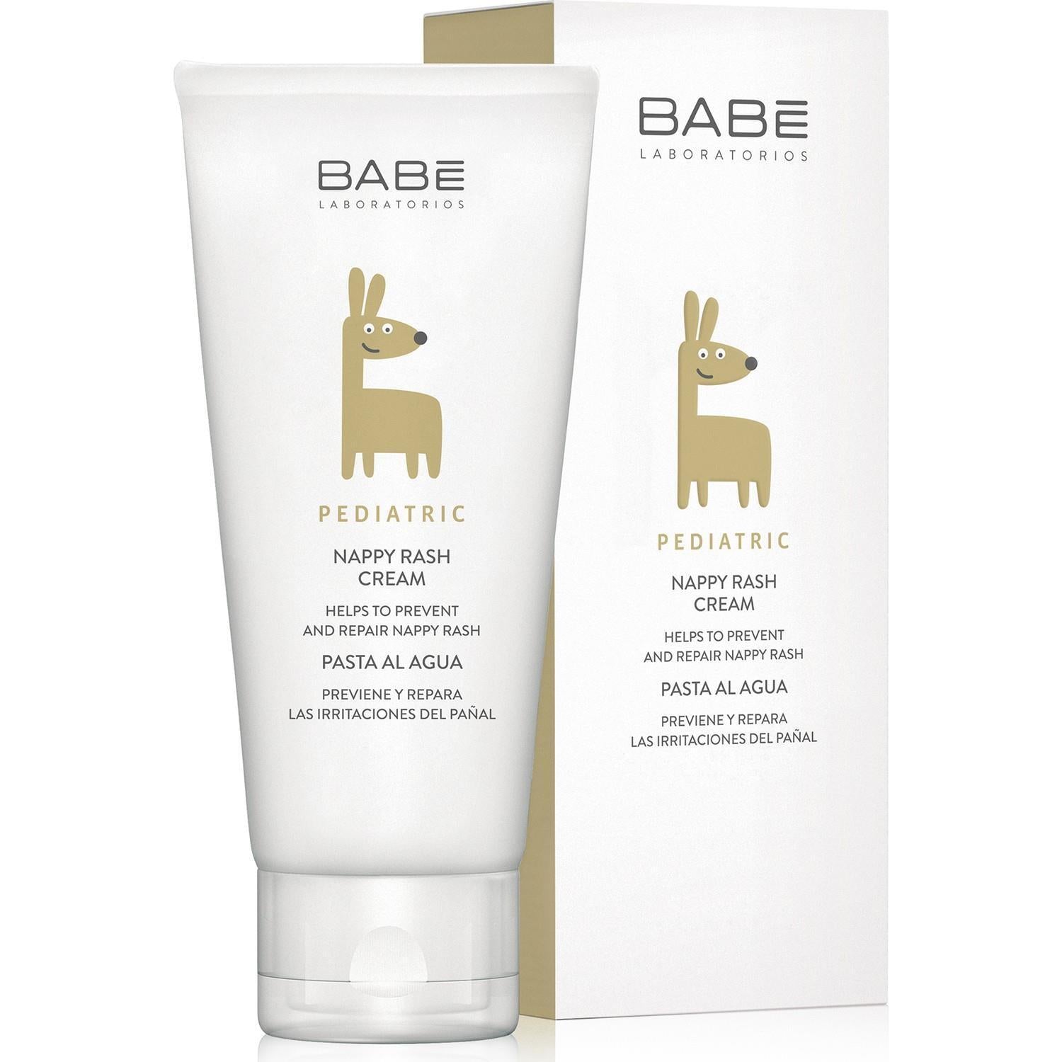 Babe Diaper Rash Cream, Water-Based 3.38 fl oz - Gentle Baby Skin Care for Sensitive Skin, Natural Ingredients