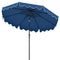 9 Feet Patio Umbrella with Crank Handle and Push Button Tilt