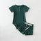 Two-piece Boys' Summer Round Neck Romper Suit