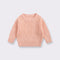 Simple Solid Color Girls' Round Neck Base Knitwear