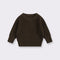 Simple Solid Color Girls' Round Neck Base Knitwear