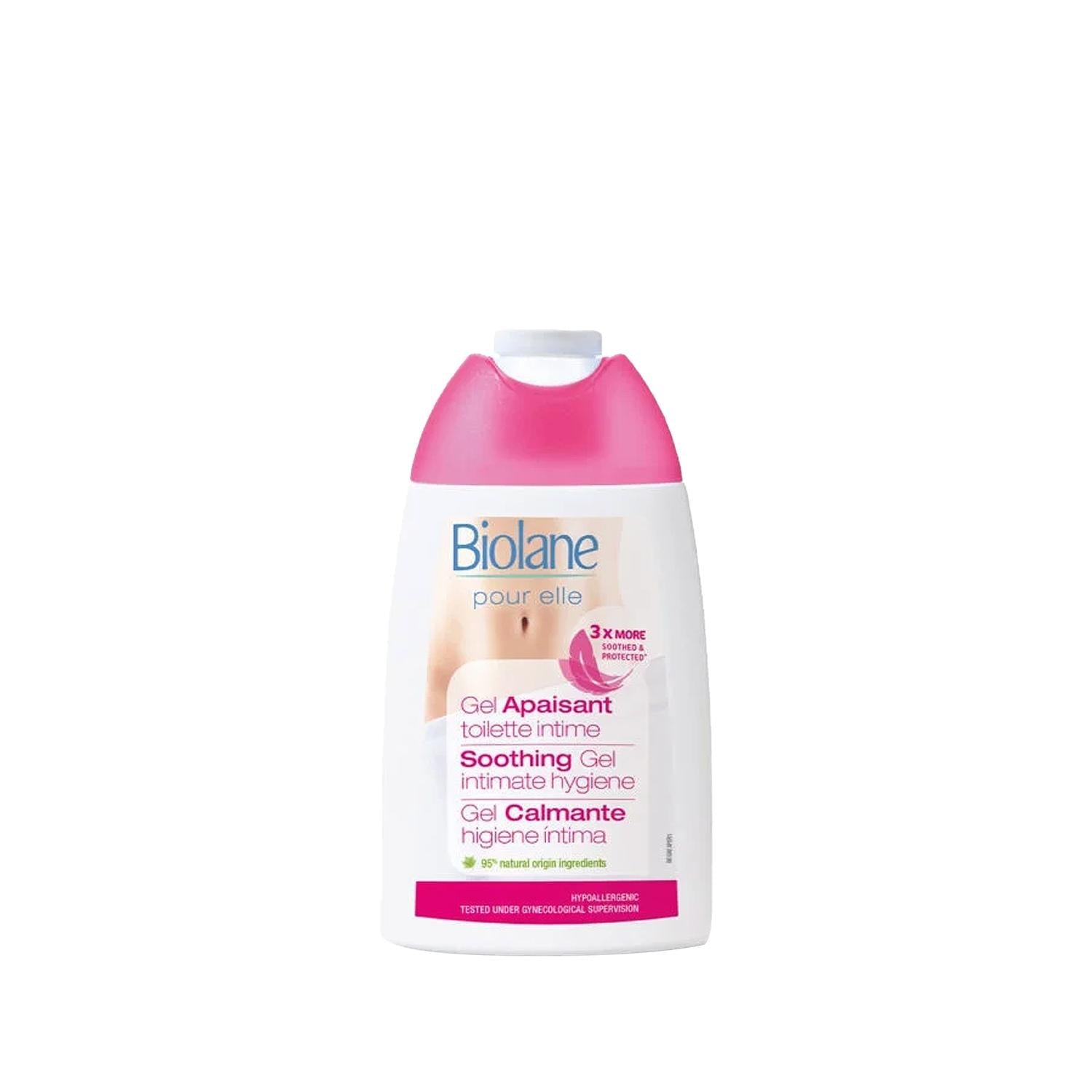Biolane Soothing Intimate Gel - 200ml Gentle Intimate Care for Sensitive Areas