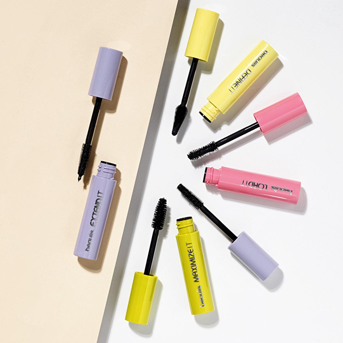 Beaulis Extend It Mascara - Volume & Lengthening Mascara for Fuller Lashes