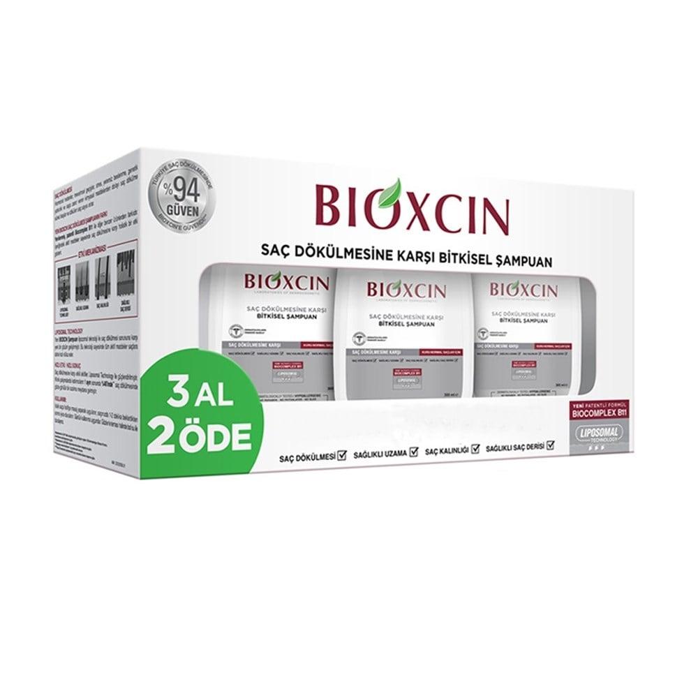 Bioxcin Anti Hair Loss Shampoo for Dry/Normal Hair - 10.14 fl oz, Herbal, pH Balanced, Clinically Tested