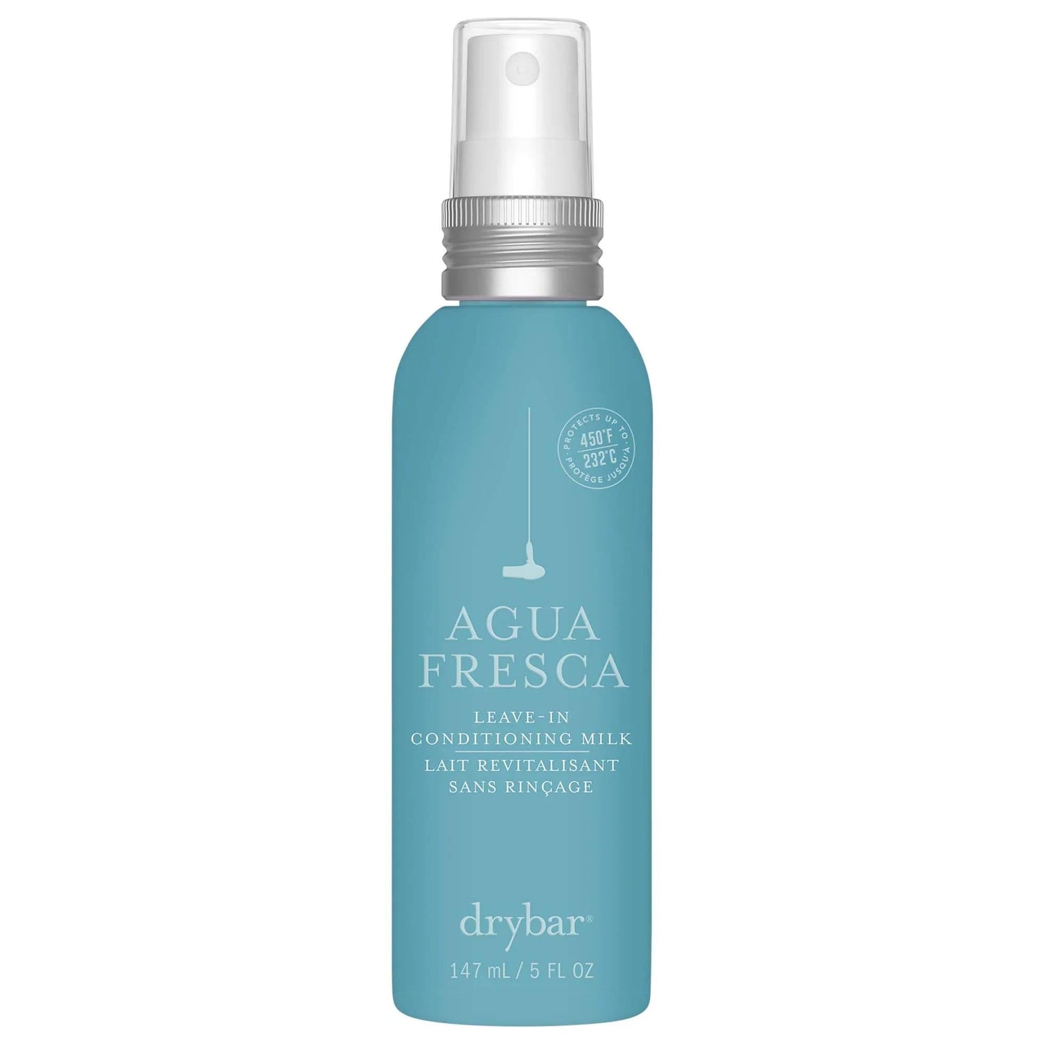 Agua Fresca Leave-In Hair Conditioner: Hydrating, Detangling, and Heat Protection - Vegan & Cruelty-Free Coconut Colada Scent