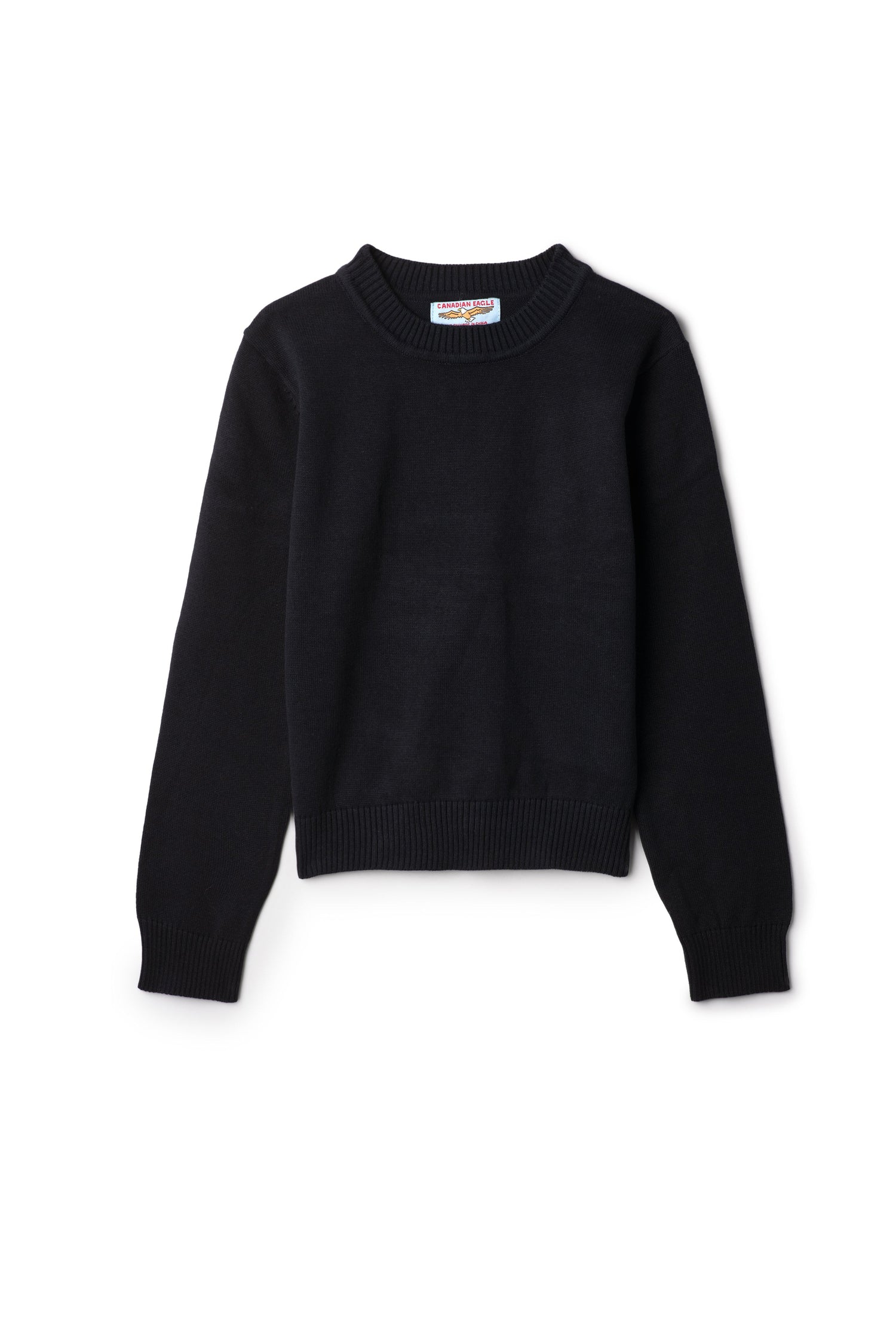 Basic Knit Crewneck Sweater