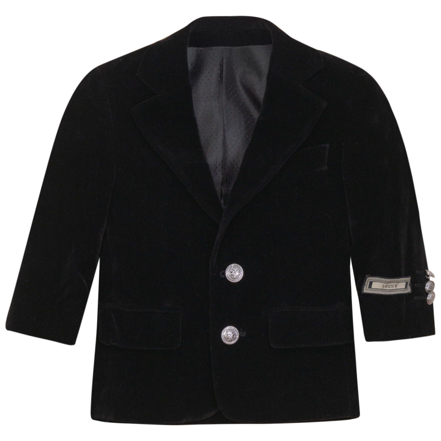 Woven Velvet Jacket